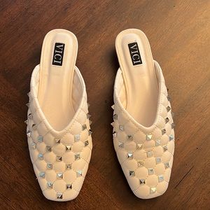Studded mules